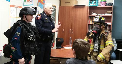 Utley Middle School Holds Career Day 